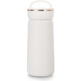 thumbnail image 1 of Botella de agua con aislamiento al vacío, taza de acero inoxidable, taza de viaje, taza de café (1 Uds. Blanco) TUNC Sencillez, 1 of 5