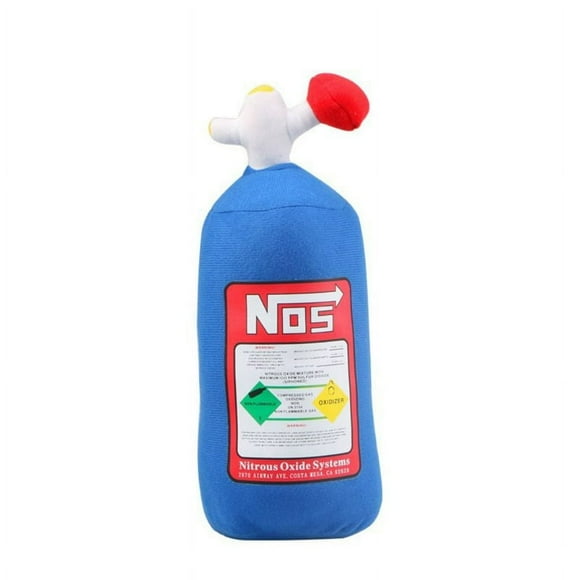 CNKOO NOS Nitrous Oxide Bottle Pillow Car Neck Rest Stuffed Cushion Backrest Seat Decoration