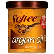 Softee Argan Oil Styling Gel 8 oz. Jar