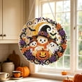 thumbnail image 2 of OVFUIZ Halloween Diamond Art Painting Kits for Adults Ghost Pumpkin Acrylic Window Hanging Decor DIY Sparkling Ornament Fall Home Decoration, 2 of 5