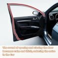 thumbnail image 6 of Door Weather Stripping 9.8FT, 13mm W x 12mm H EPDM Car Door Rubber Edge Trim Seal Strip Gasket with Side Bulb Fit 0.5mm to 2.5mm Edge for Electrical Cabinet Car Boat Truck, Black, 6 of 7