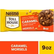 Nestle Toll House Caramel Flavored Morsels, Caramel Chips for Baking, Gluten Free 9 oz