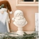 thumbnail image 2 of Bust de Santa Claus, Figurina de Resina Blanco, Dcoration de Mesa de Navidad, Estilo Clásico, 6 Pulgadas, Resina, para Salón, Navidad, Fiestas, Decoración de Hogar, Figurina de Santa para, 2 of 5