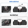 thumbnail image 2 of Canvcle Floor Mats Fit for Honda Civic 2022-2025 2026 Sedan Hatchback Si (Include Sport,Not for Hybrid) & Acura Integra 2023 2024 Accessories(Fit 2nd Row Has), 2 of 6