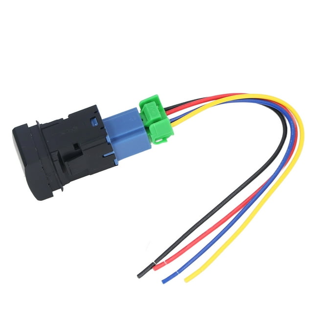 Arnés de luz antiniebla, interruptor de luz antiniebla ABS LED interruptor de luz antiniebla arnés interruptor de luz antiniebla grado profesional