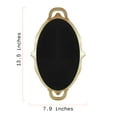 thumbnail image 4 of Beautiful Ornate Gold Framed Mirror Tray by Drew Barrymore, 13" x 8", 4 of 7