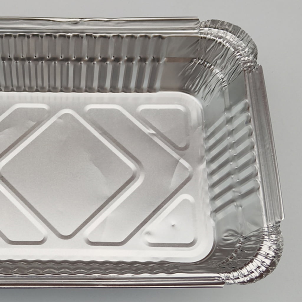 10 X Large Disposable Aluminium Foil Tray Containers Baking Roasting 30x23x6cm 