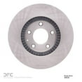 thumbnail image 2 of Front Dynamic Friction Company Disc Brake Rotor 600-80035 (1) For 2001-2002 Mazda Millenia, 2 of 4