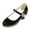 Black, variant on LNMQLPDBS Teen Girl Dress Shoes Kids Fashion Solid Color Princess Shoes with Adjustable Buckle Anti-Slip Dance Single Shoes Low Heels High Heels Dress Shoes Flower Girl Shoes for Wedding