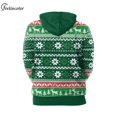 thumbnail image 4 of Sudadera con capucha de Navidad para hombre y mujer, suéter con bolsillo, ropa de calle informal cálida, ropa estampada de muñeco de nieve de gran tamaño, 4 of 4