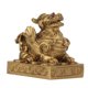 thumbnail image 4 of Adornos De Latón De La Suerte, Mano De Obra Retro Finamente Tallada, Trae Buena Suerte, Decoración De Escritorio Feng Shui Para Oficina, 4 of 7