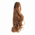 thumbnail image 5 of LELINTA Women 18" Long Wave Claw Jaw Ponytail Hair Extension Piece 170g, 5 of 5