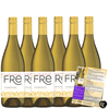 Sutter Home Fre Chardonnay Non-Alcoholic White Wine Experience Bundle with Chromacast Pop Socket, Seasonal Wine Pairings & Recipes, 12/750ML, 6-Pack