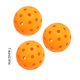 thumbnail image 4 of Pelotas Entrenamiento Plástico Pelota Golf Pickleball Con Orificio para Ejercicio (3 Pelotas), 4 of 9