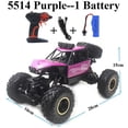thumbnail image 1 of Paisible Rock Crawler 4wd Off Road Rc Car Remote Control Toy Machine On Radio Control 4x4 Drive Car Toy For Boys Gilrs 5514, 1 of 4