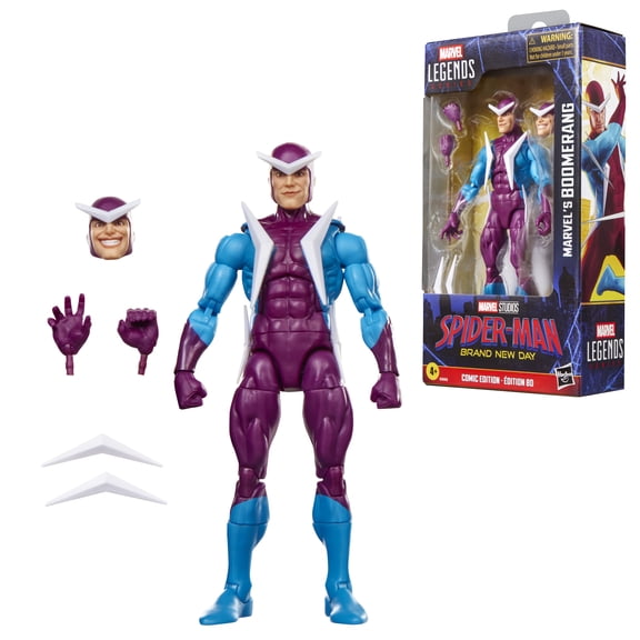 Marvel Legends Series Marvel’s Boomerang, Spider-Man Comics Action Figure