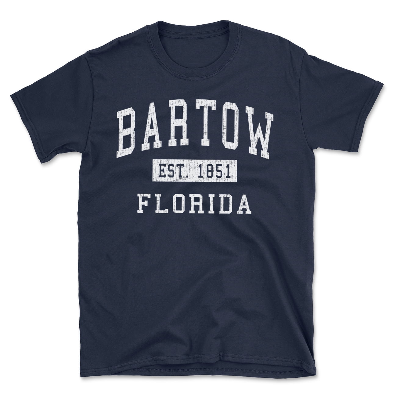 Bartow Florida Classic Established Men's Cotton TShirt