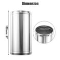 thumbnail image 4 of Unique Bargains 2pcs 3.15" OD 6" Length Universal Car Aluminum Alloy Intercooler Pipe Straight Air Intake Tube, 4 of 6