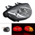 thumbnail image 2 of koolsoo LED Tail Light Brake Turn Light for -S1000F 15-20 Smoked Black, 2 of 9