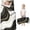 Black and Gold Marble Pattern-2, variant on Black and Gold Marble Pattern Teens Toddler Nap Mat with Pillow, Sleeping Mat Bag for Preschool Daycare 59"x22"