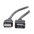 thumbnail image 3 of C2G 2m USB 2.0 A Male to A Female Extension Cable - Black (6.6ft), 3 of 3