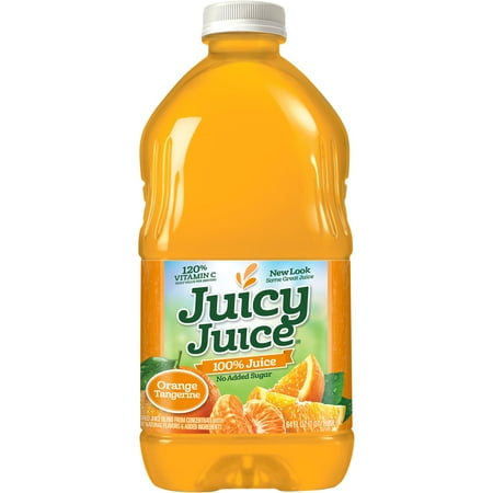 Juicy Juice Orange Tangerine 100% Juice, 64 fl oz - Walmart.com