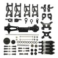 thumbnail image 1 of Kit de actualización para WLtoys 144001 1/14 RC Car Kit de actualización Piezas Brazos Eje de transmisión Negro, 1 of 5