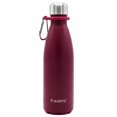 thumbnail image 1 of Botella de agua Auryu 500 ml de acero inoxidable aislada color burdeos, 1 of 6