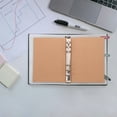 thumbnail image 3 of MasteelfCA Kraft Paper Binder Refillable Notebook Cover Loose-leaf Notebook Shell Students Binder Shell (A6), 3 of 9