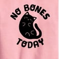 thumbnail image 2 of No Bones Today Melty Cat  - Toddler And Youth Crewneck Fleece Sweatshirt, 2 of 5