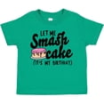 thumbnail image 3 of Inktastic Let Me Smash Cake Its My Birthday Girls Toddler T-Shirt, 3 of 5
