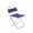 Blue, variant on Outdoor Folding Camping Chair, Portable Lightweight Outdoor Fishing Barbecue Camping Chair with Backrest, Compact Travel Folding Stool, Rest Chair for Camping Hiking Fishing and Outdoor