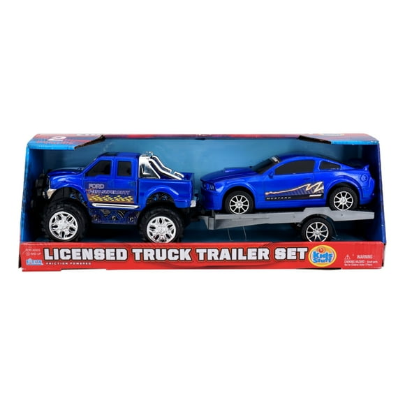 toy pickup trucks and trailers