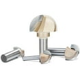 thumbnail image 4 of Gamvdout Core Box Round Cove Nose Bit Tungsten Carbide CNC Woodworking Groove Tools Router Bits for Wood 1/2 1/4 Shank Milling Cutter  ), 4 of 8