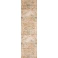 thumbnail image 1 of HomeRoots 353494 2 ft. 2 in. x 7 ft. 11 in. Runner Polypropylene Champagne Area Rug, 1 of 2