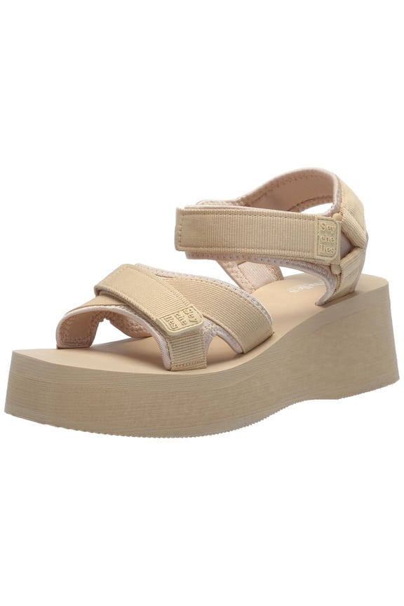 Women's Fashion Sandal, Beige, 6