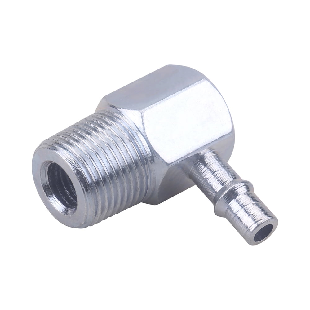 Intake Manifold Vacuum Fitting 90 Degree 3/8" NPT to 1/4"