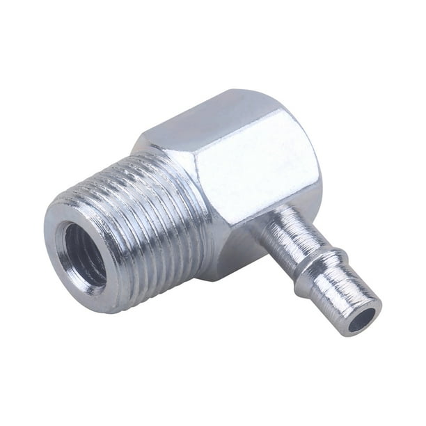 Intake Manifold Vacuum Fitting 90 Degree 3/8" NPT to 1/4"