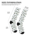 thumbnail image 2 of Lsque Colorful Grass Pattern Sport Compression Socks for Men & Women 15-20 mmHg Knee High Nurse Pregnant Running Medical and Travel Athletic, 2 of 6