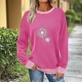 thumbnail image 2 of Posijego Women's Trendy Sweatshirts Graphic Long Sleeve Lightweight Casual Pullover Cute Sweatshirt for Women, 2 of 6