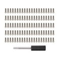 thumbnail image 2 of 100pieces M2 M3 Steel Scale Ring Screws Equipped With Wrench Tool For Screws Simulated Appearance 100pieces M2 M3 Steel Scale Ring Screws M2 M3 Screws For 1.9 2.2inch Wheel Rims Made Of Grade 12.9 10, 2 of 9