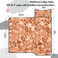 thumbnail image 5 of Brown and Pink Of Leopard Print Toddler Nap Mats for Kids Preschool,Sleeping Mat Bag or Kids,Toddler Sleeping Bag,Toddler Nap Mat or Daycare, 5 of 6
