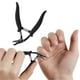thumbnail image 1 of Cortauñas de cabeza curva para uñas de los pies, ideal para personas mayores con uñas gruesas. Cortauñas de mango largo con recogedor, de acero inoxidable y con punta angulada., 1 of 4