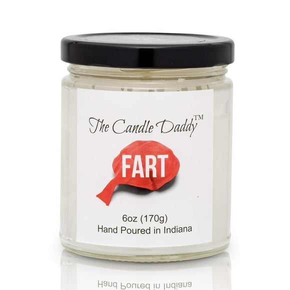 Bougie Parfumée Fart - Odeurs Terribles - Bougie en Pot de 6 Onces