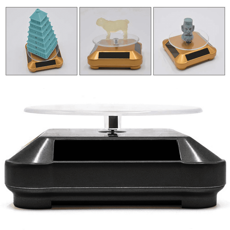 Buy Lily's Gift Solar Powered Rotating Rotary Jewelry Display Stand Table  Plate Model Online at desertcartCyprus