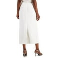 thumbnail image 2 of Women's Stretch Crepe Column Midi Skirt Color: Vanilla Ice Size: 16, 2 of 3
