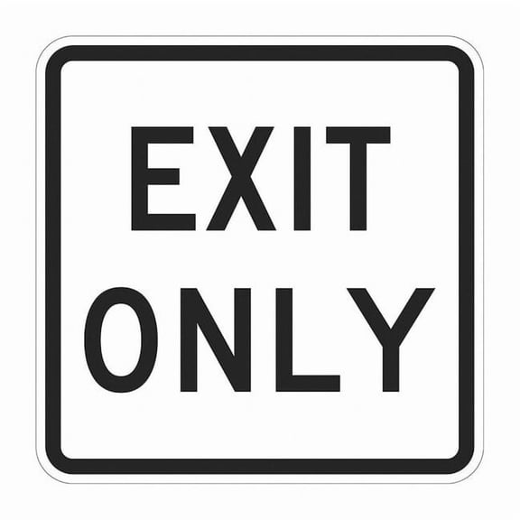 Lyle Exit Sign For Parking Lots,18" x 18" T1-1023-EG_18x18