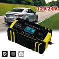 thumbnail image 3 of Chargeur de Batterie de Voiture 12v 24v Type Réparation de Camion EU, 3 of 9