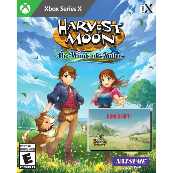 Harvest Moon: The Winds of Anthos For Xbox Series X with BONUS Harvest Moon Post-It Sticky Note Pad
