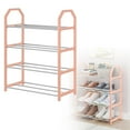 thumbnail image 1 of SHAGUOZHOU Trapezoidal Shoe Rack For Home Use Doorstep Dormitory Dormitory Storage Shoe Cabinet Balcony Four Story Shelf Super Large And Space Saving Clothes Hanger Stand over Dish Drying Rack Roll up, 1 of 3